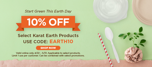 Earth Day 10% Off