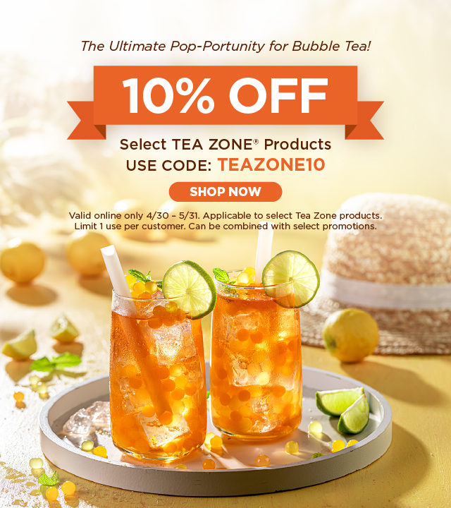 Bubble Tea Day Special 10% Off