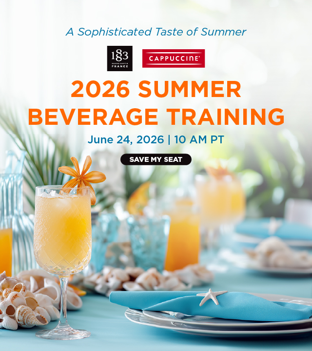 Monin Spring Webinar 2026