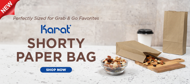 ＮEW! 20 LBS Shorty Paper Bag