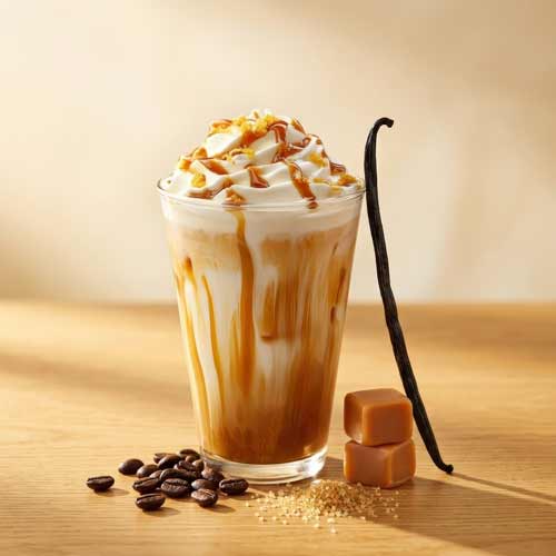 Caffé D’Vita Caramel Latte Blended