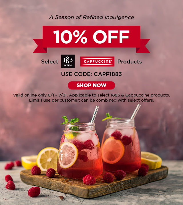 1883 & Cappuccine 10% Off