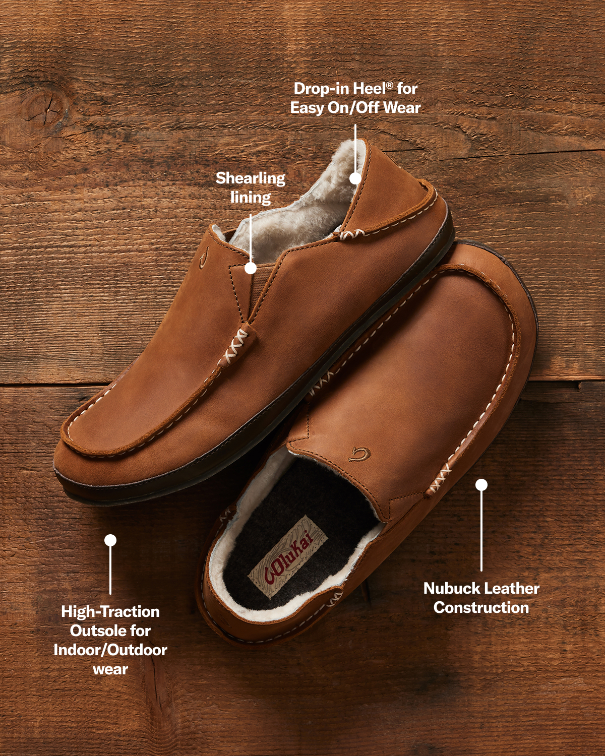 Moloa Slipper Detail