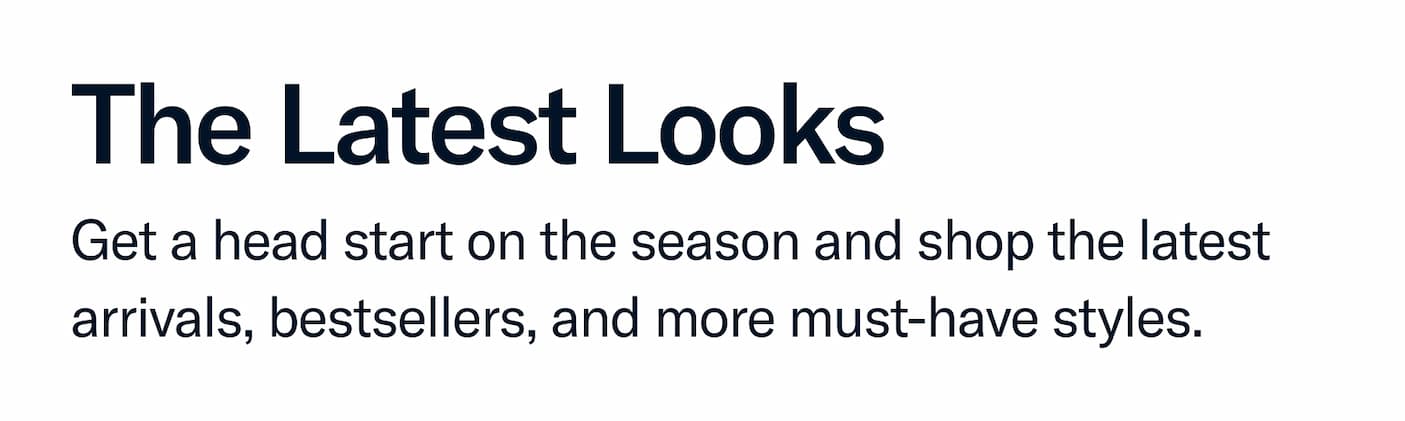 Get a head start on the season