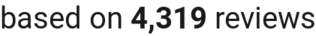 number of reviews