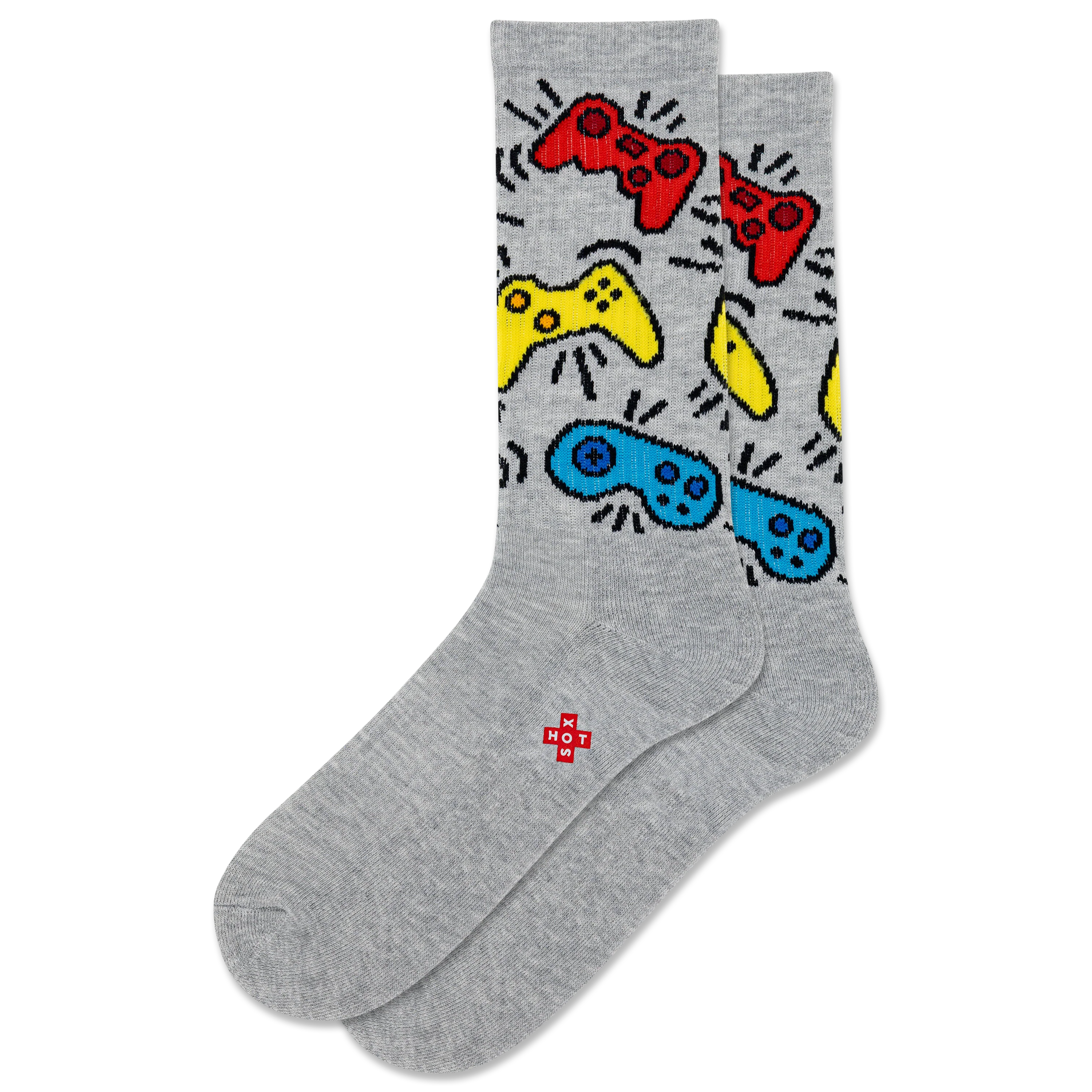 HOTSOX Men's Radiant Gamer Active Crew Sock