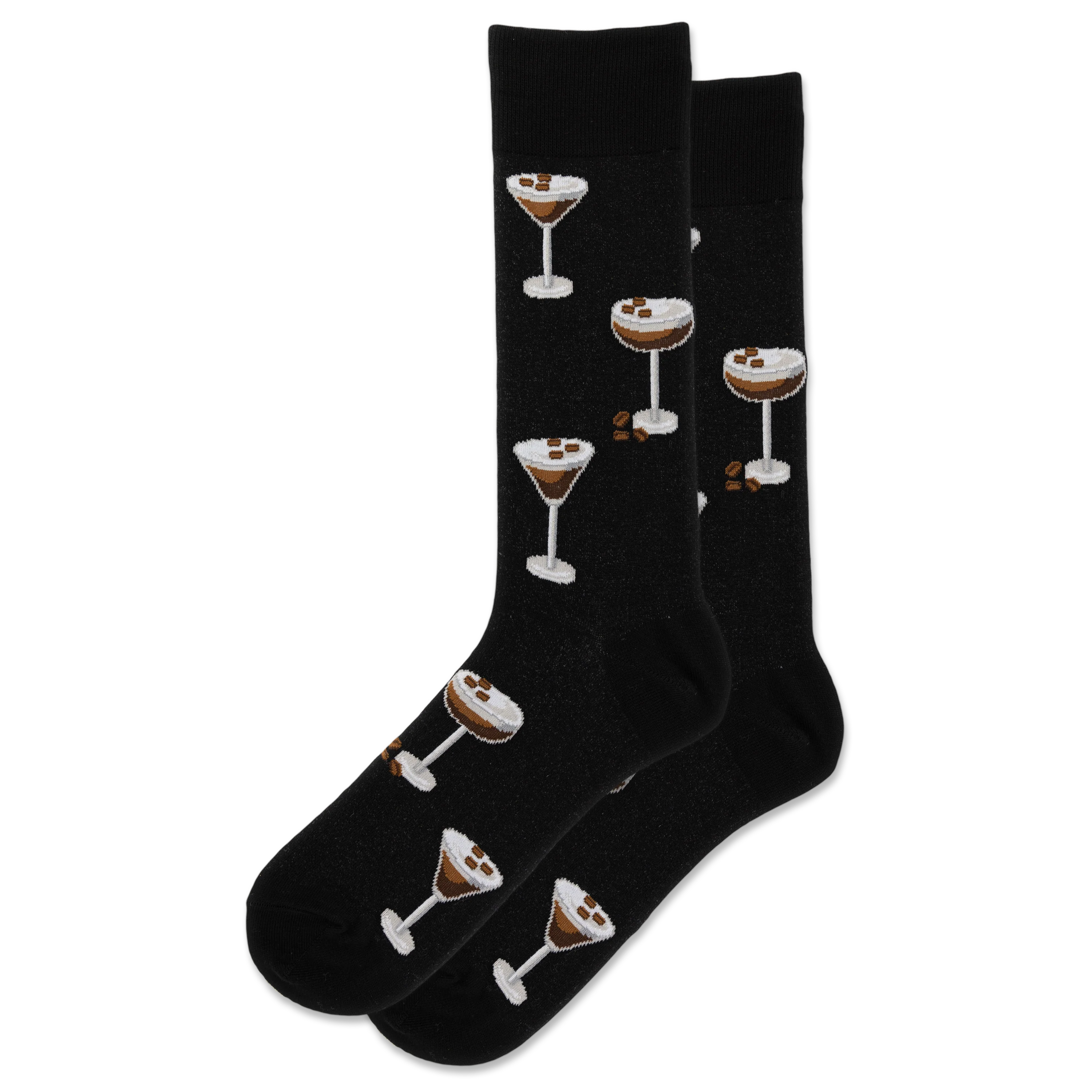 HOTSOX Men's Espresso Martini Crew Sock