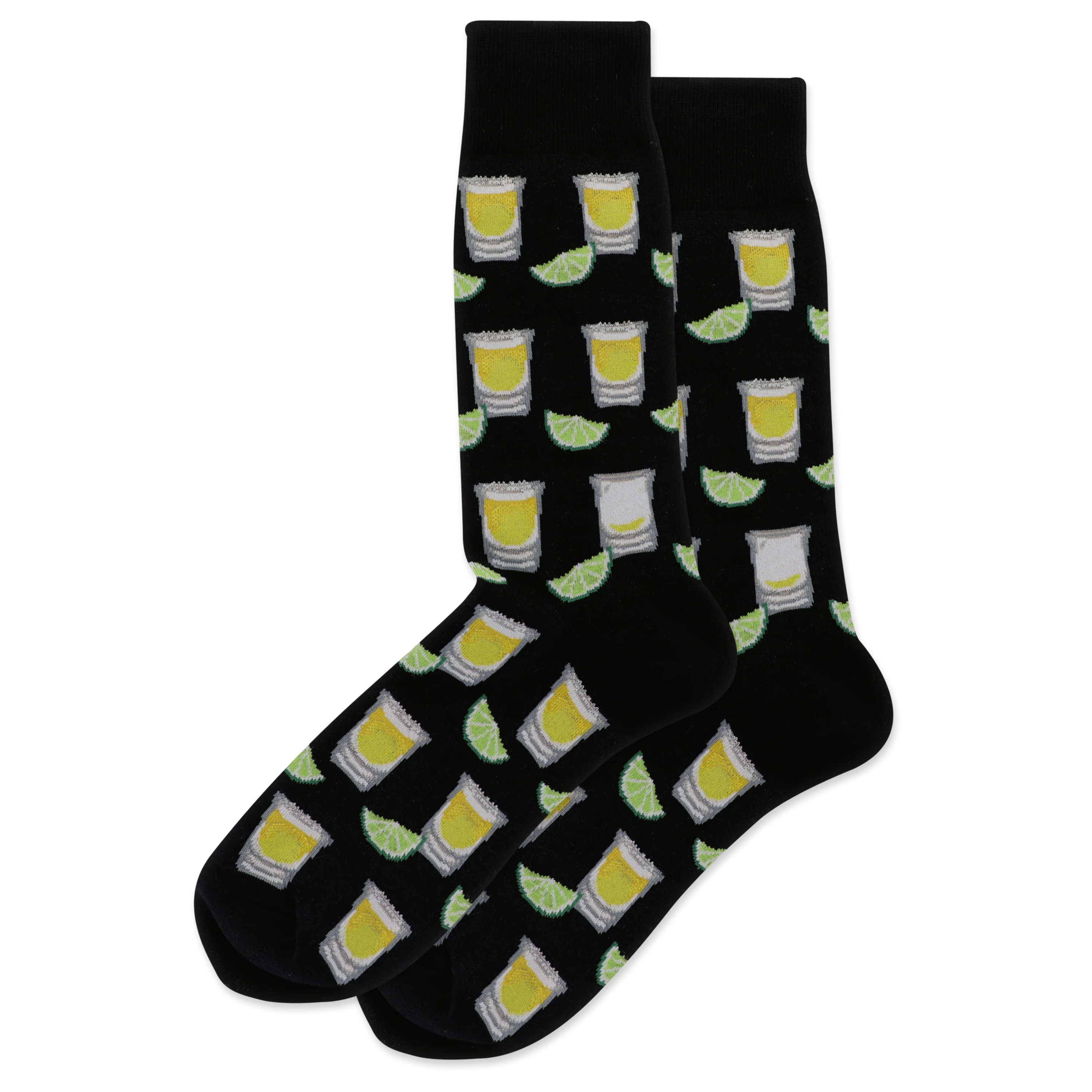 HOTSOX Men's Tequila Shots Crew Socks