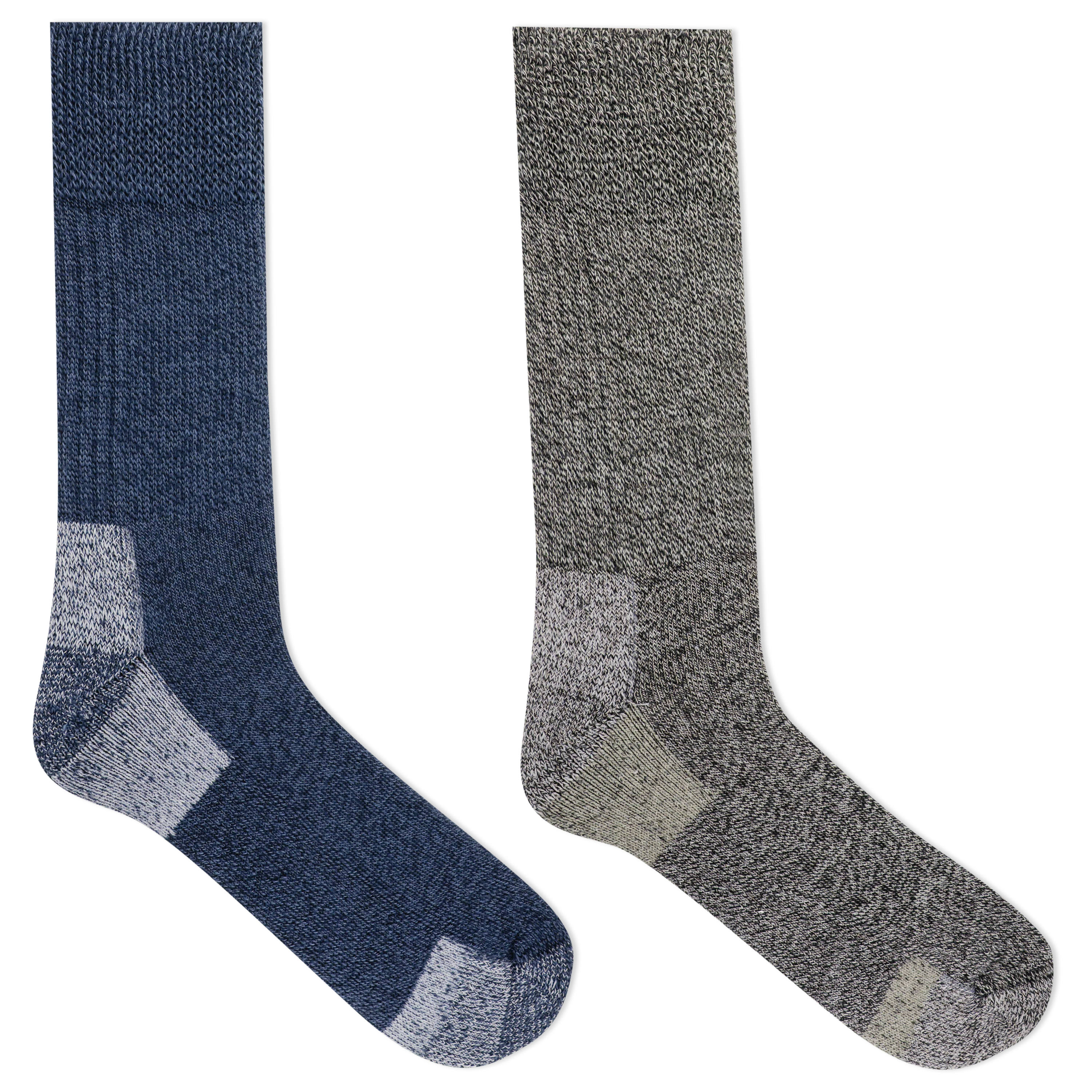 Dr. Scholl's Men's American Lifestyle Blister Guard Crew Socks 2 Pair Pack