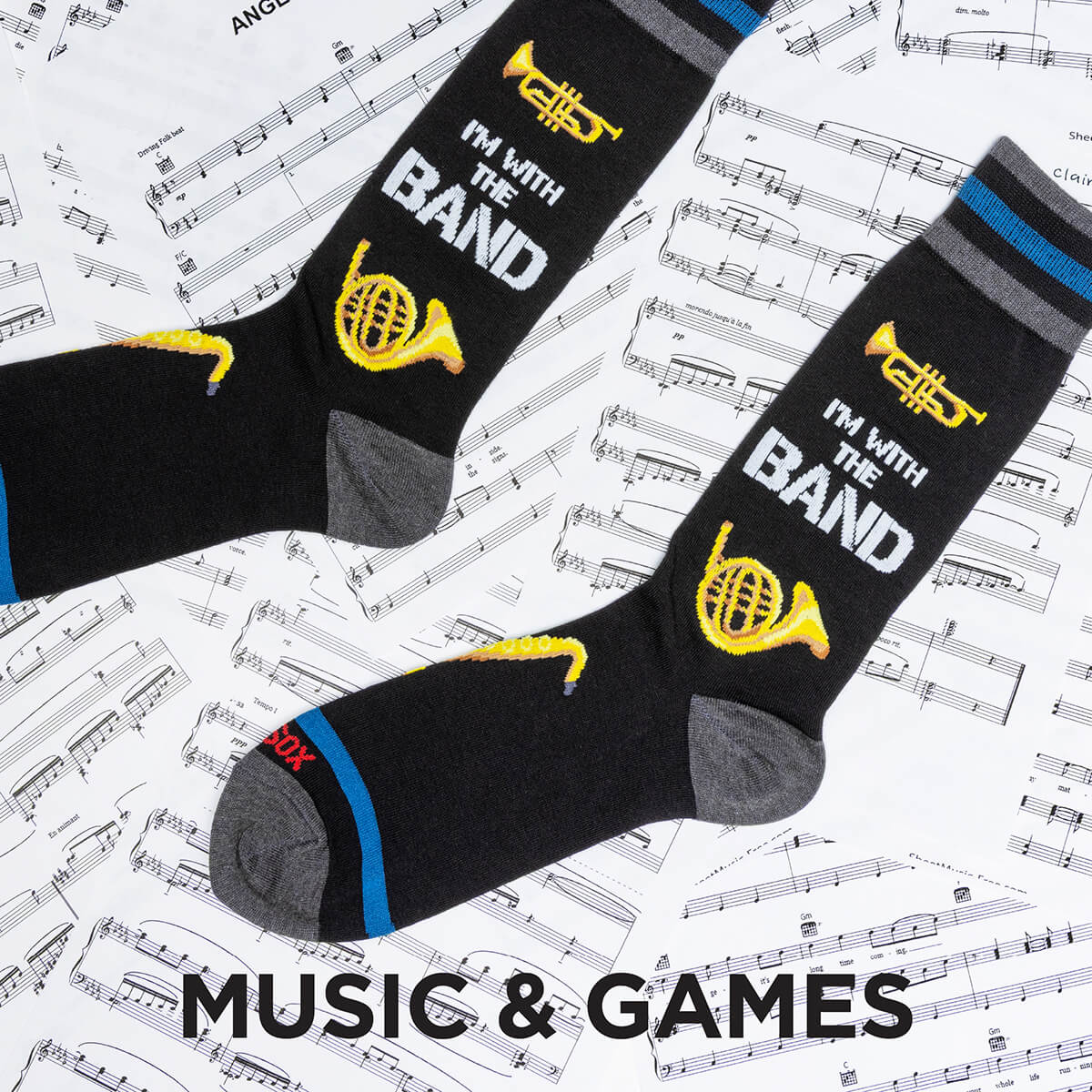 Music & games socks