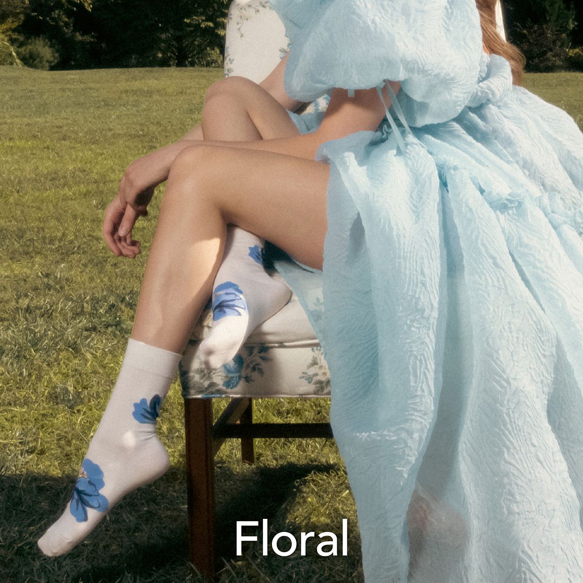 K.Bell Floral Socks