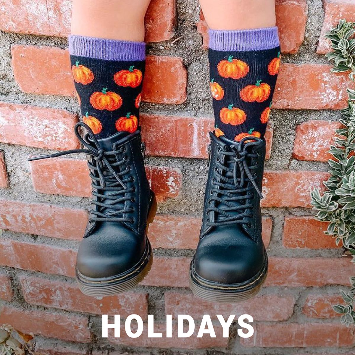 Kids holiday socks