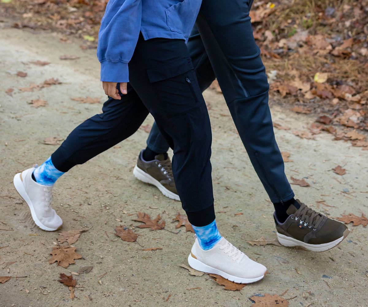 People walking