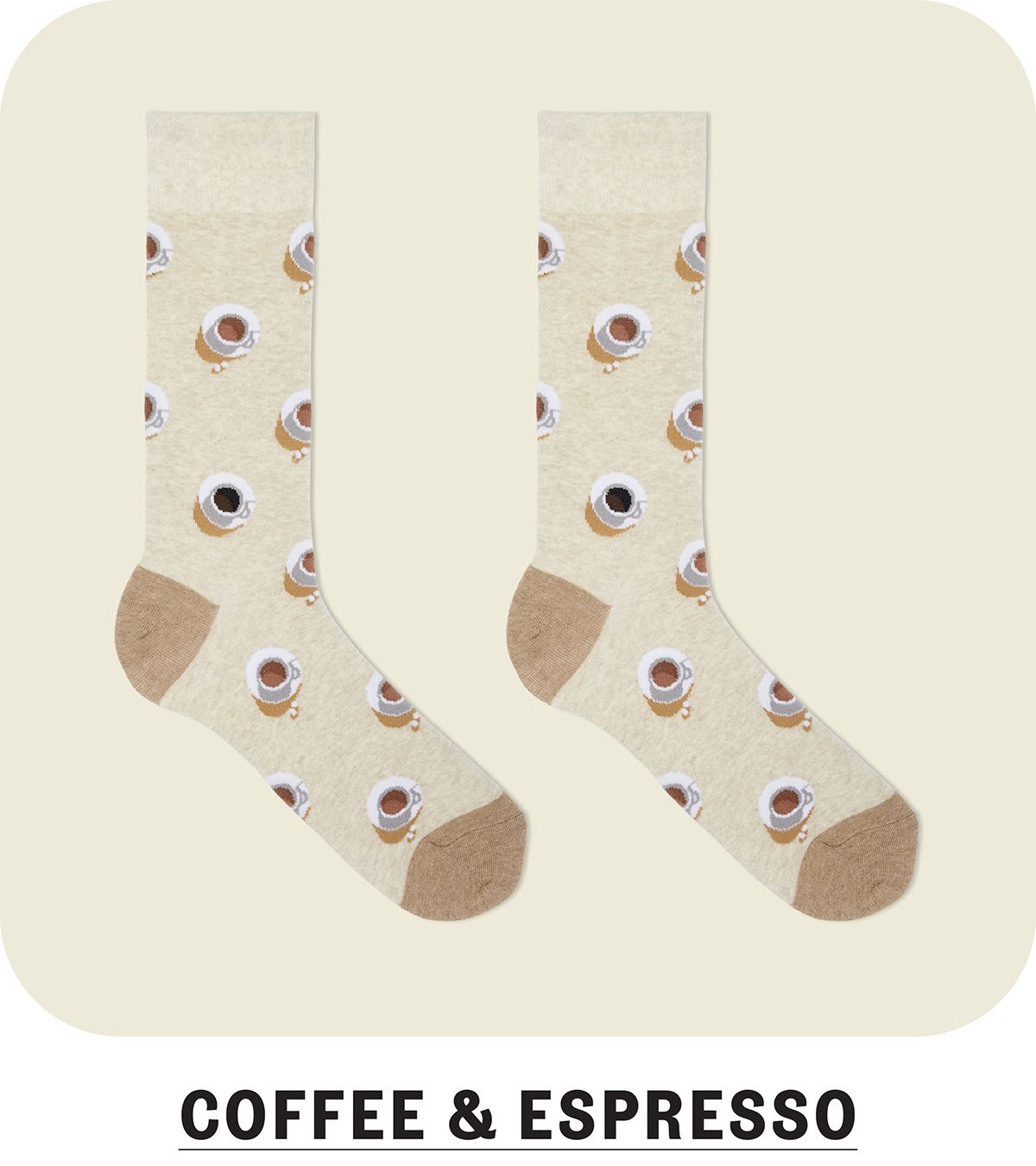Coffee & espresso socks