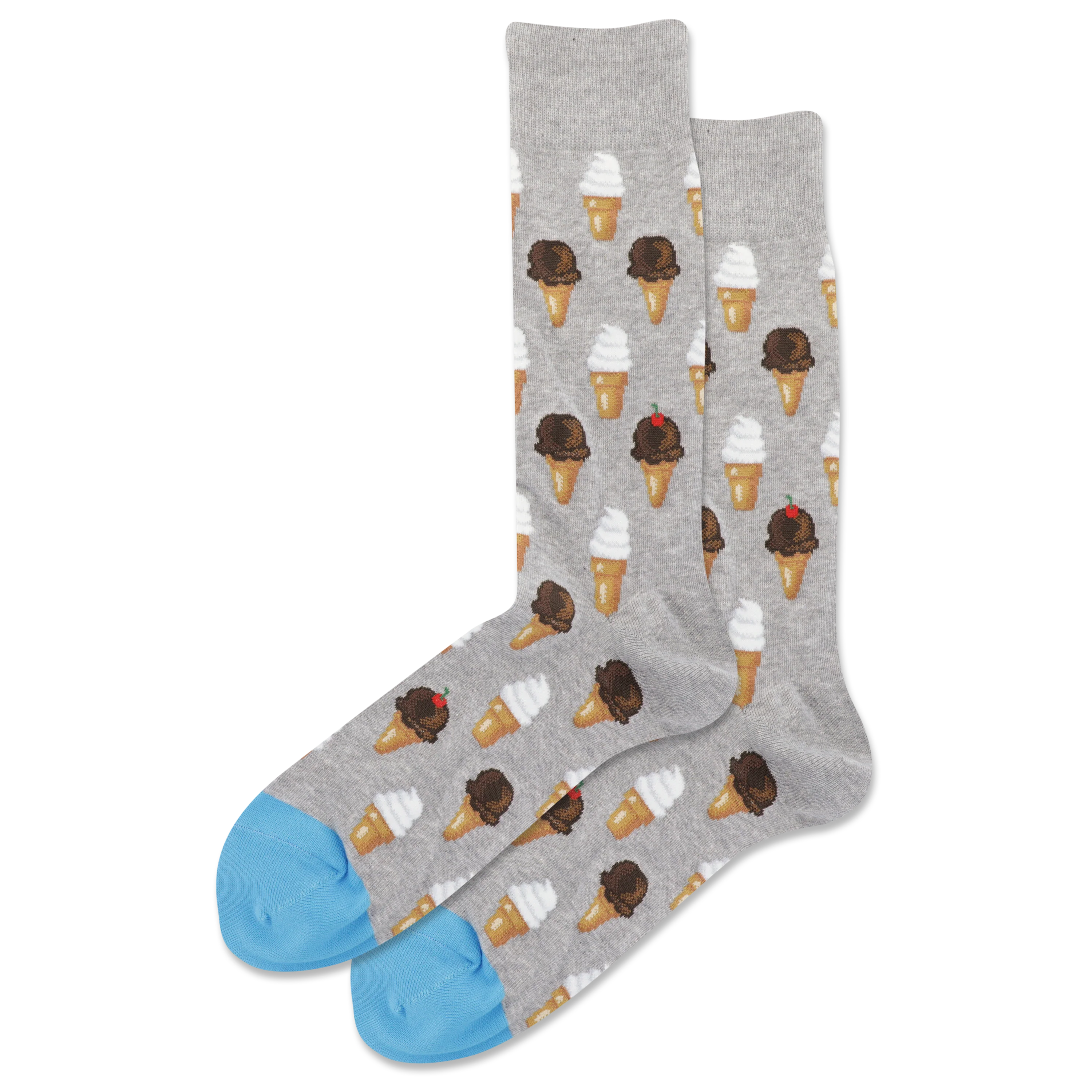HOTSOX Men's Ice Cream Crew Socks