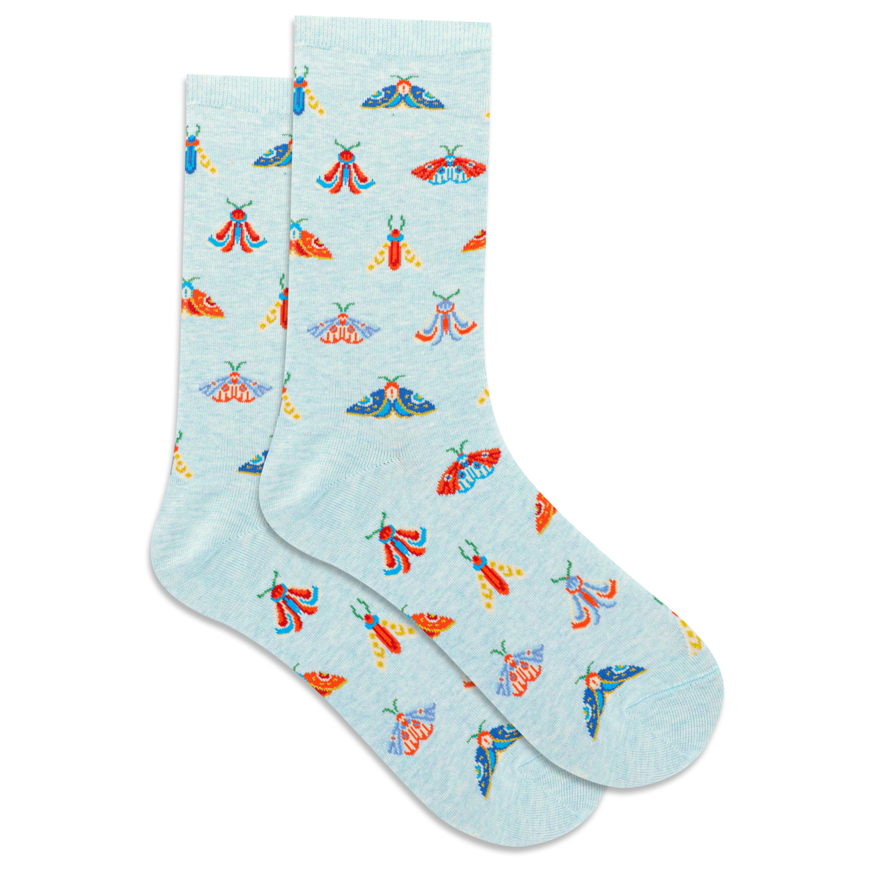 HOTSOX Women's Bugs Crew Socks