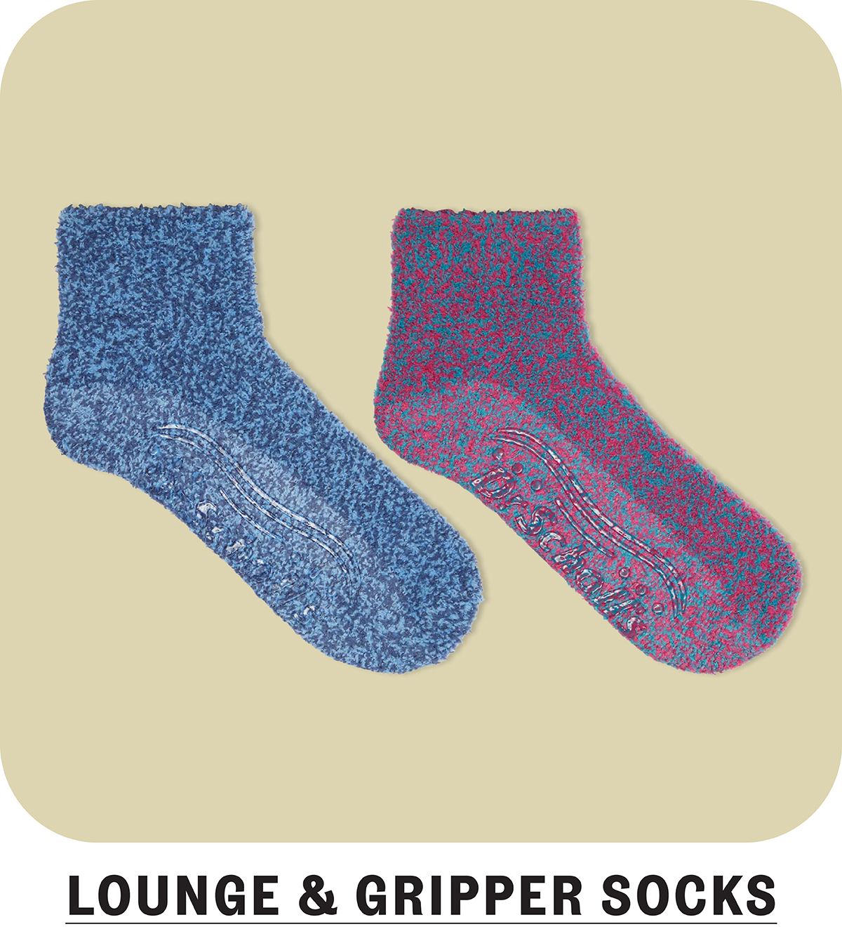 Lounge socks and slippers