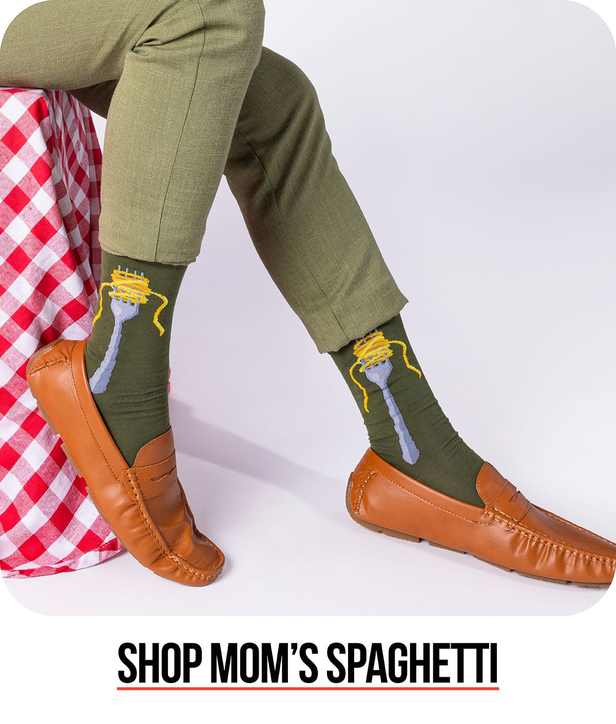 Mom's spaghetti socks