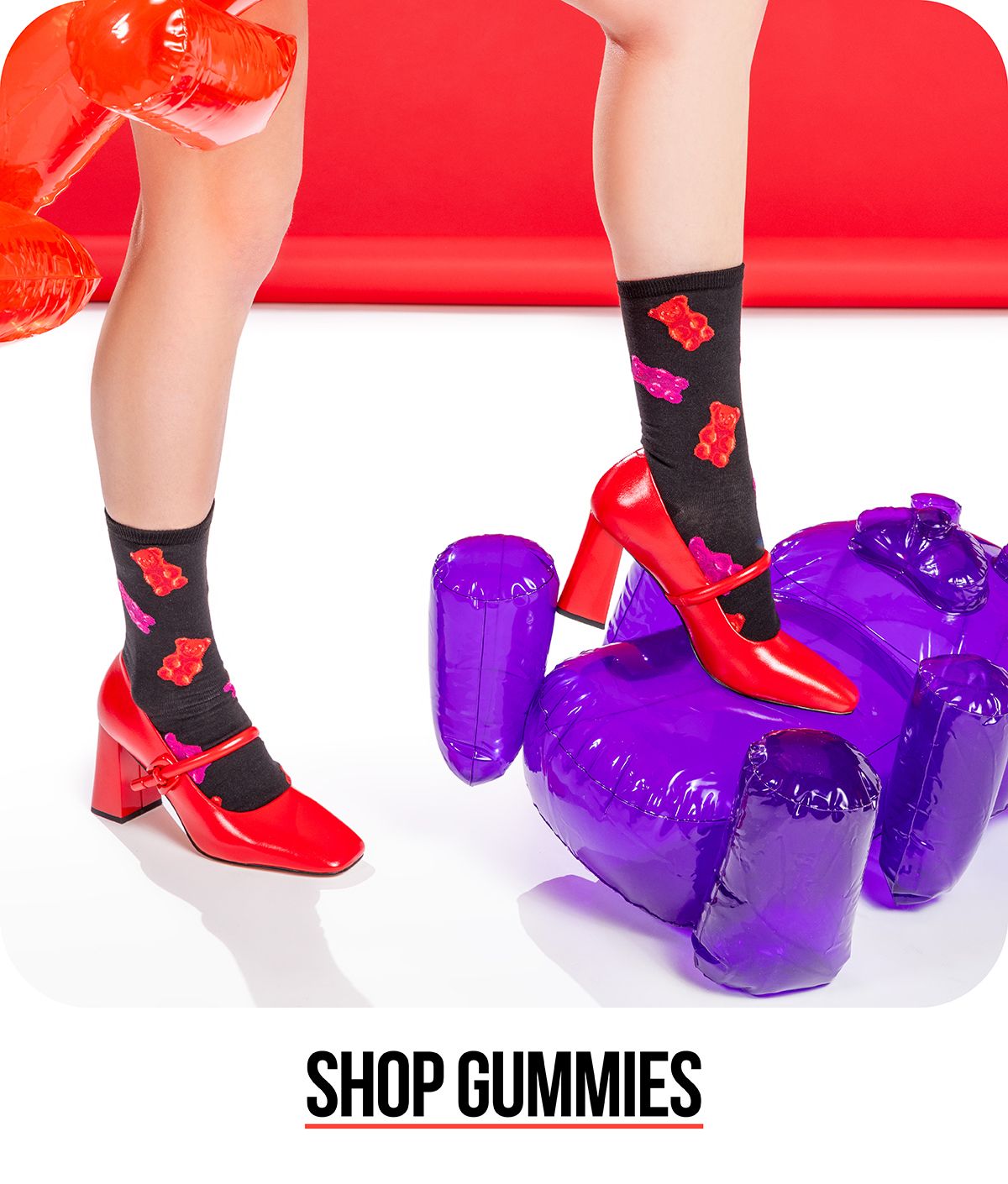 Gummy bear socks