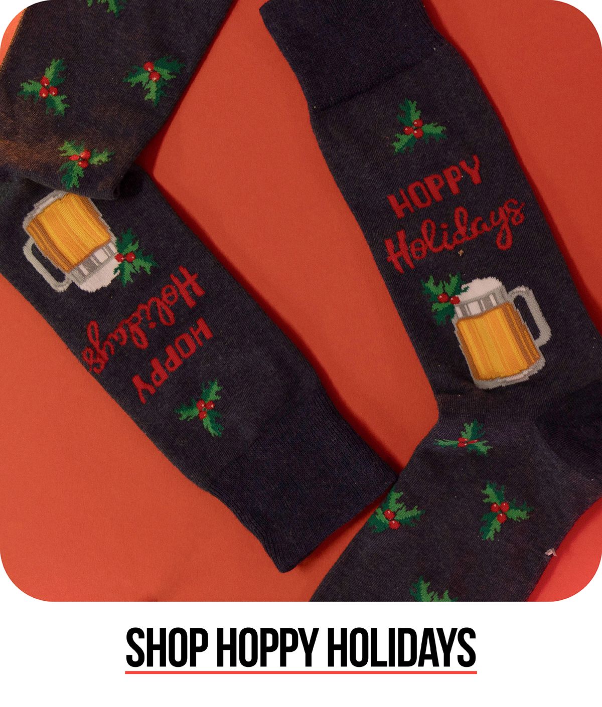 Hoppy holidays socks