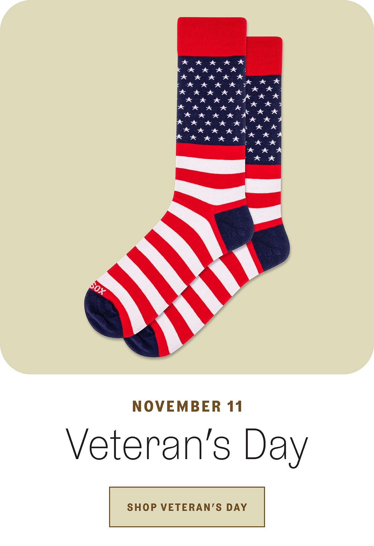 Veterans day socks
