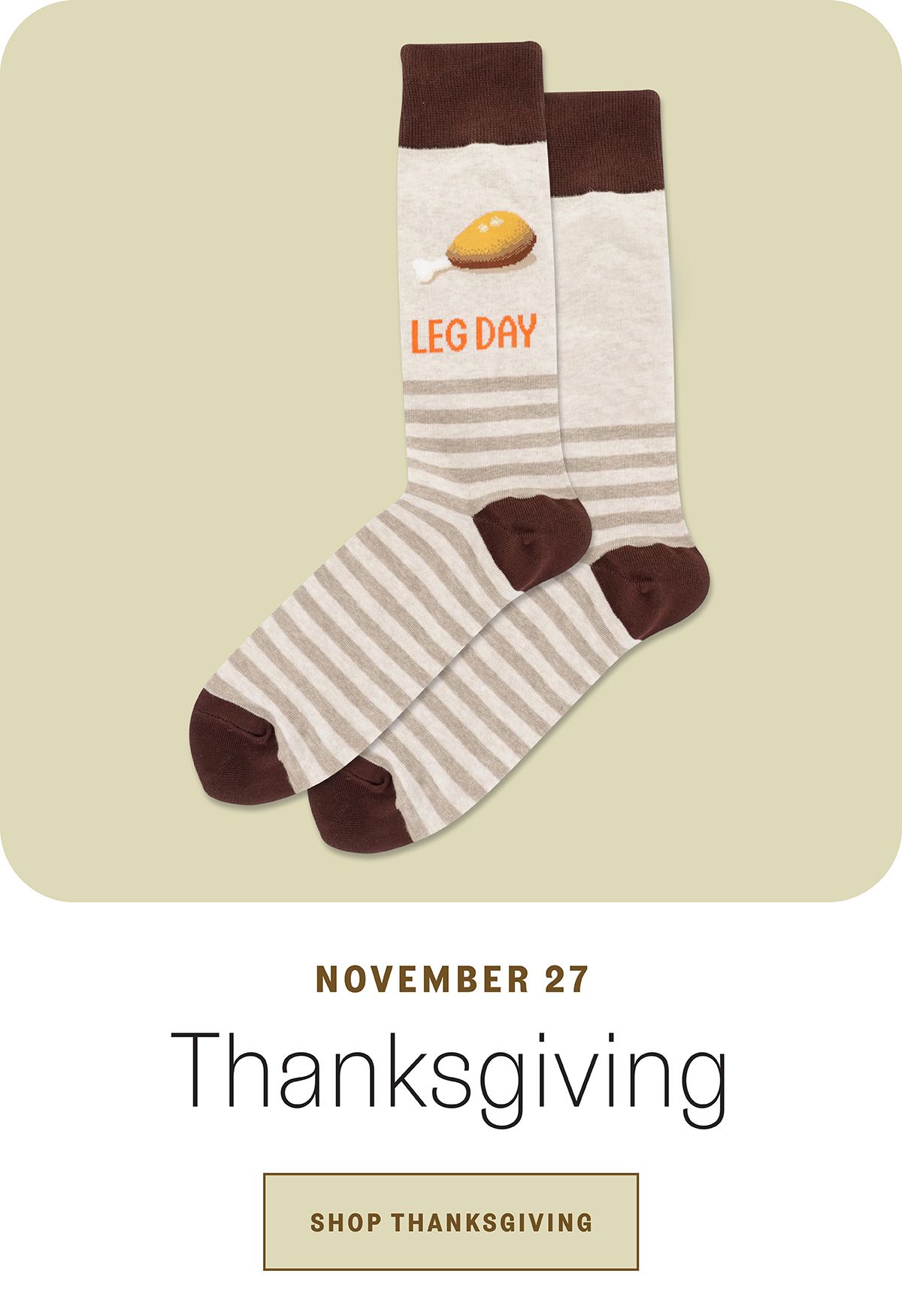 Thanksgiving socks