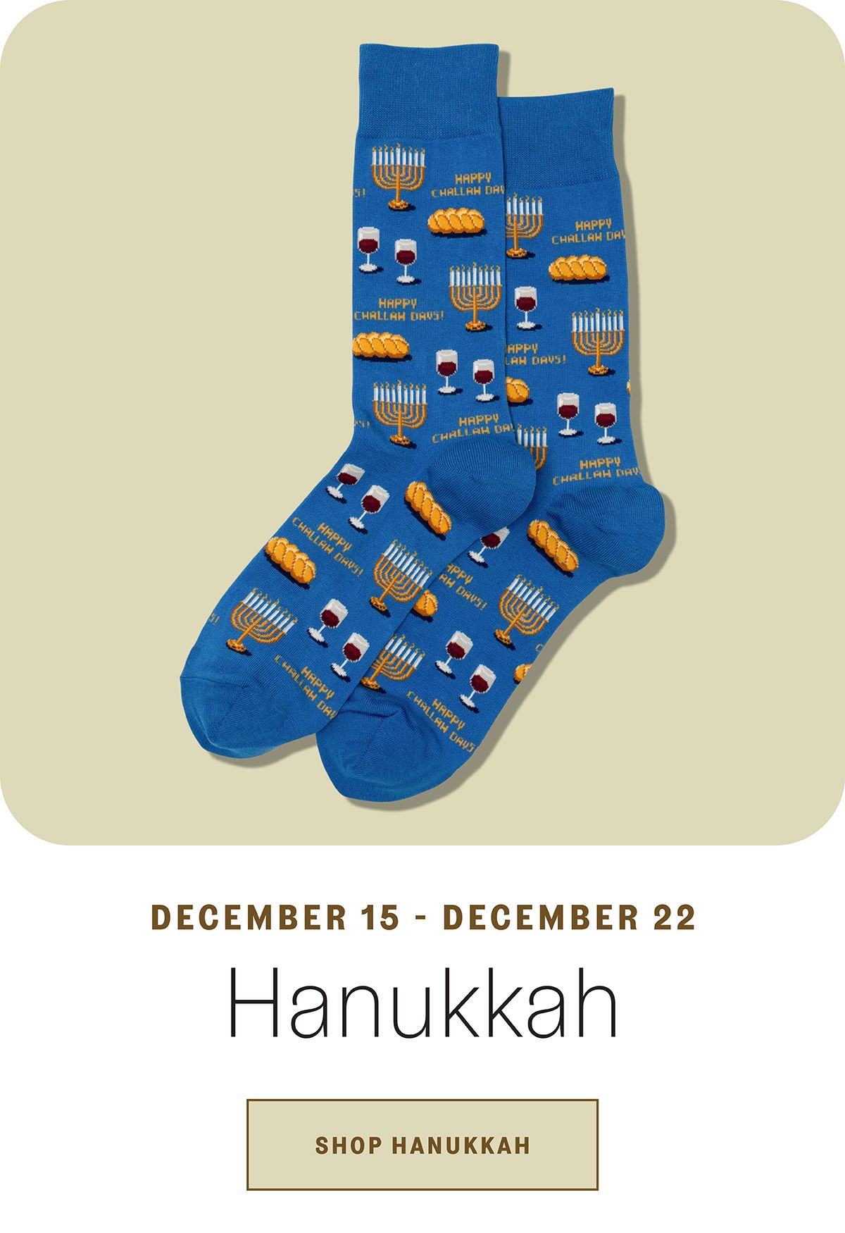 Hanukkah socks