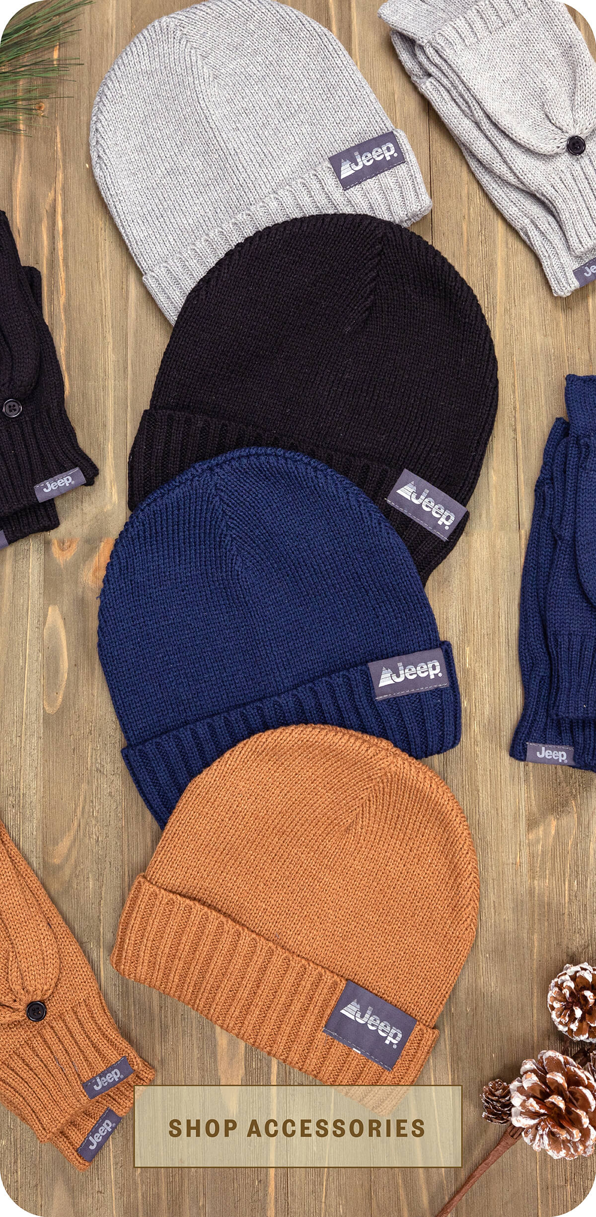 Hat and glove sets