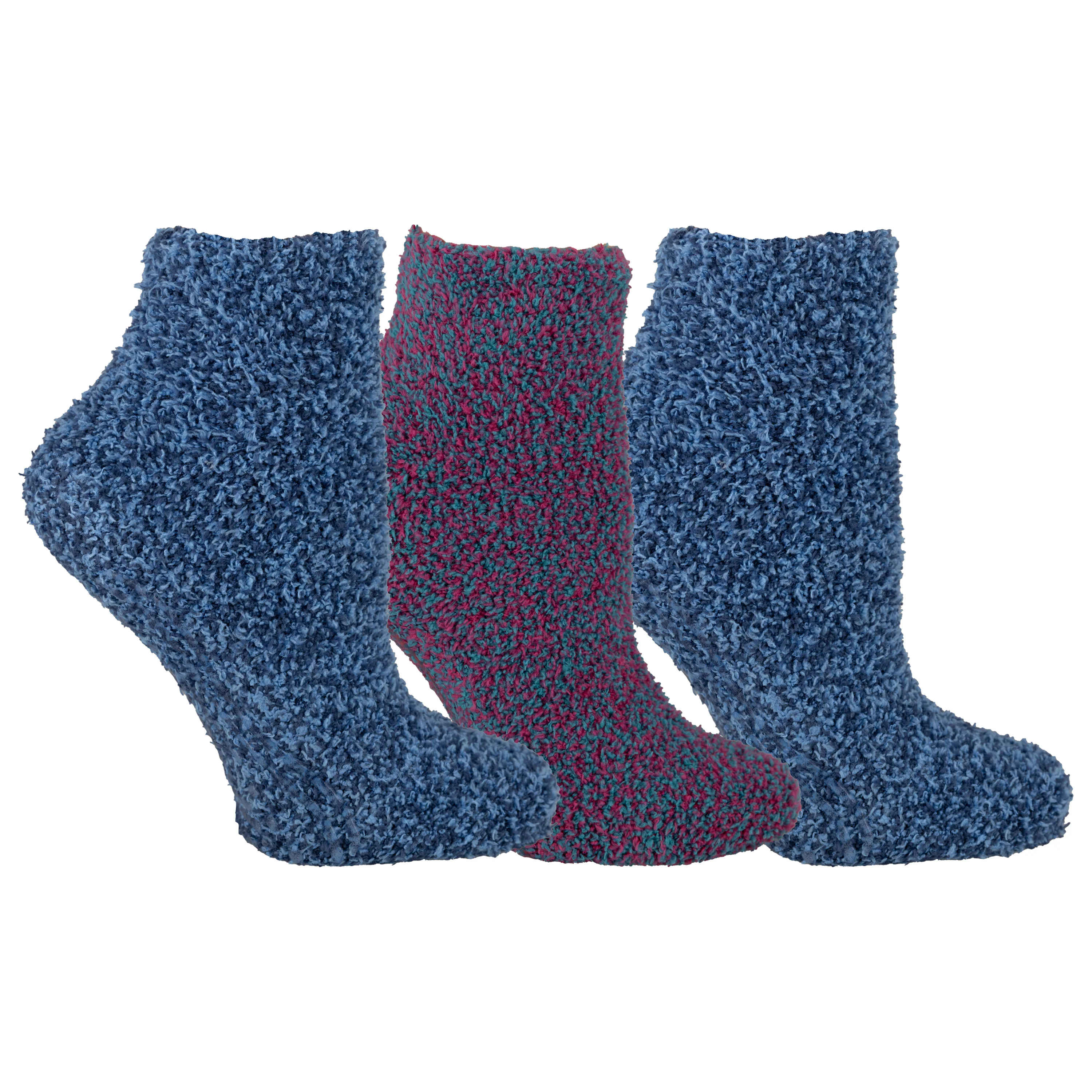 Dr. Scholl's Women's Soothing Spa Low Cut Gripper Socks, 3 Pack