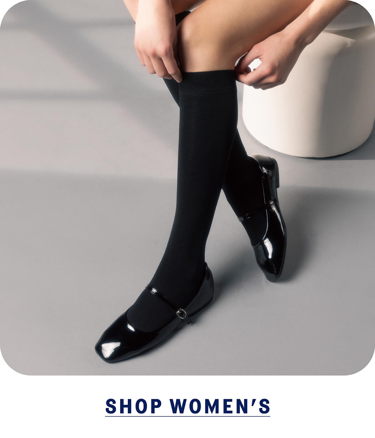 Women's knee high and over the calf socks