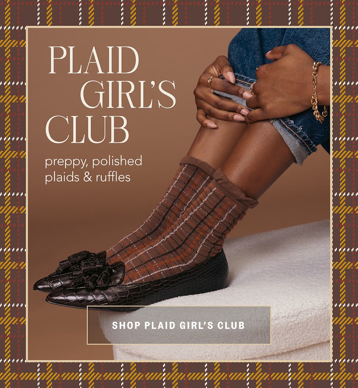 KBell plaid girls club