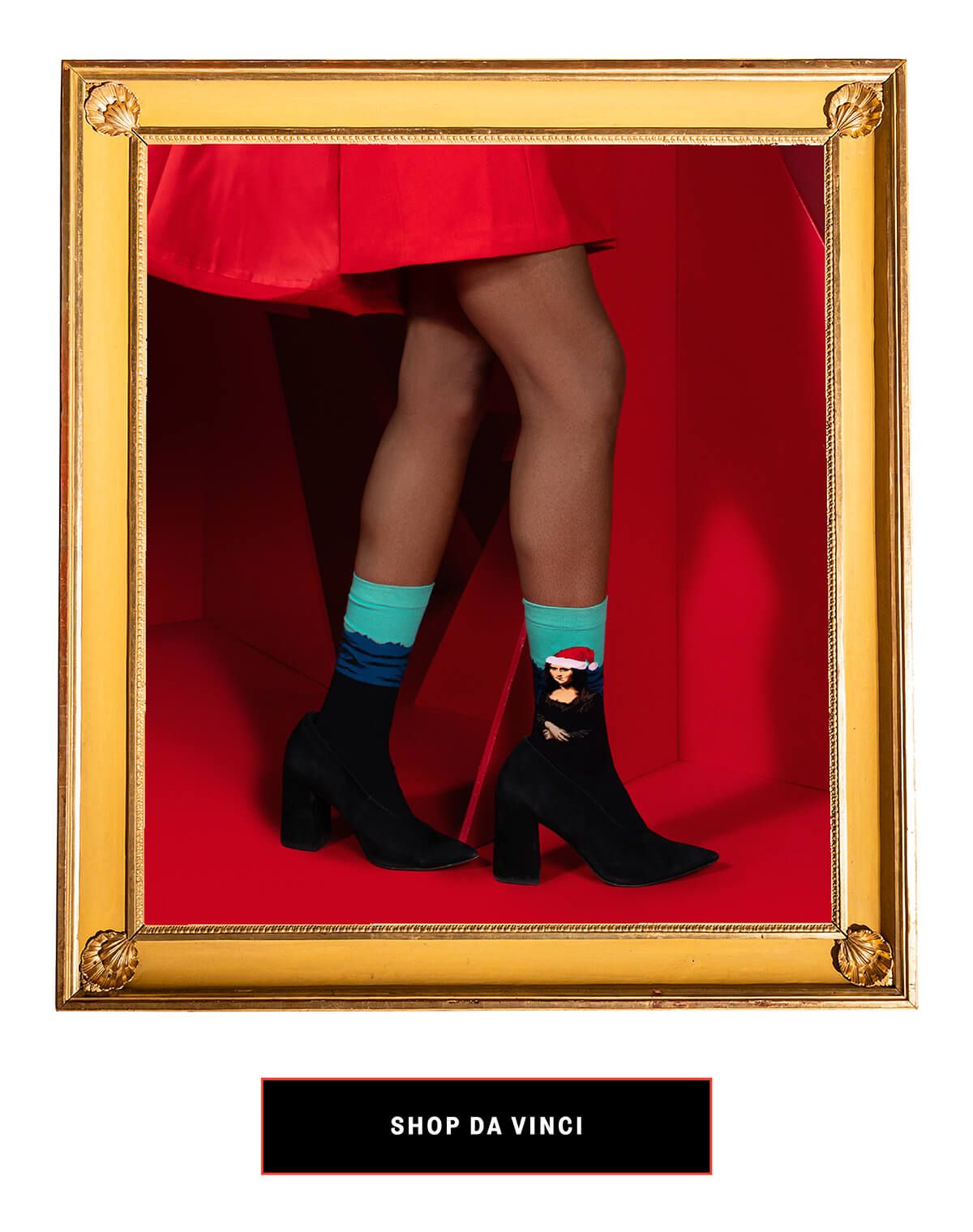 Leonardo da Vinci socks