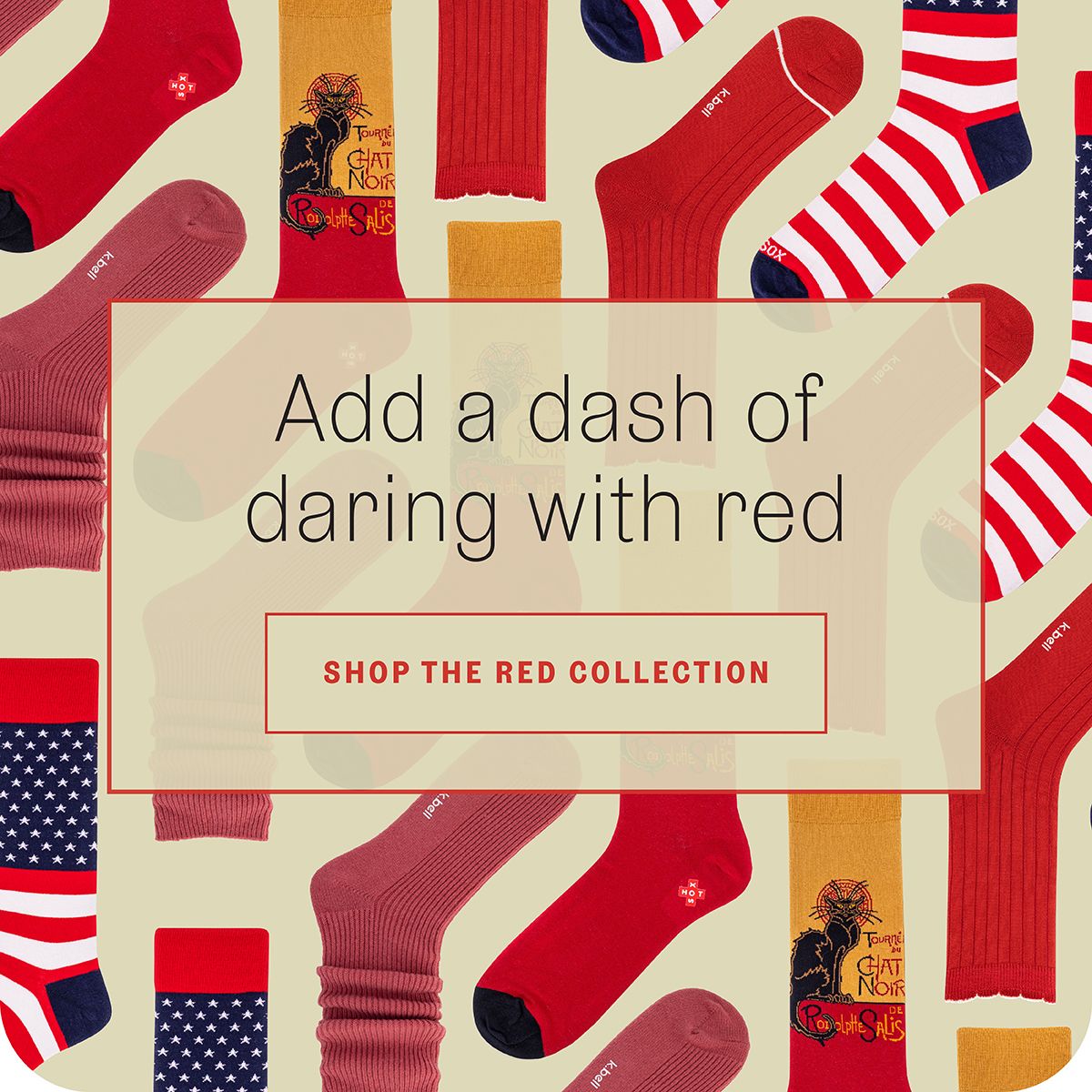 Shop red socks