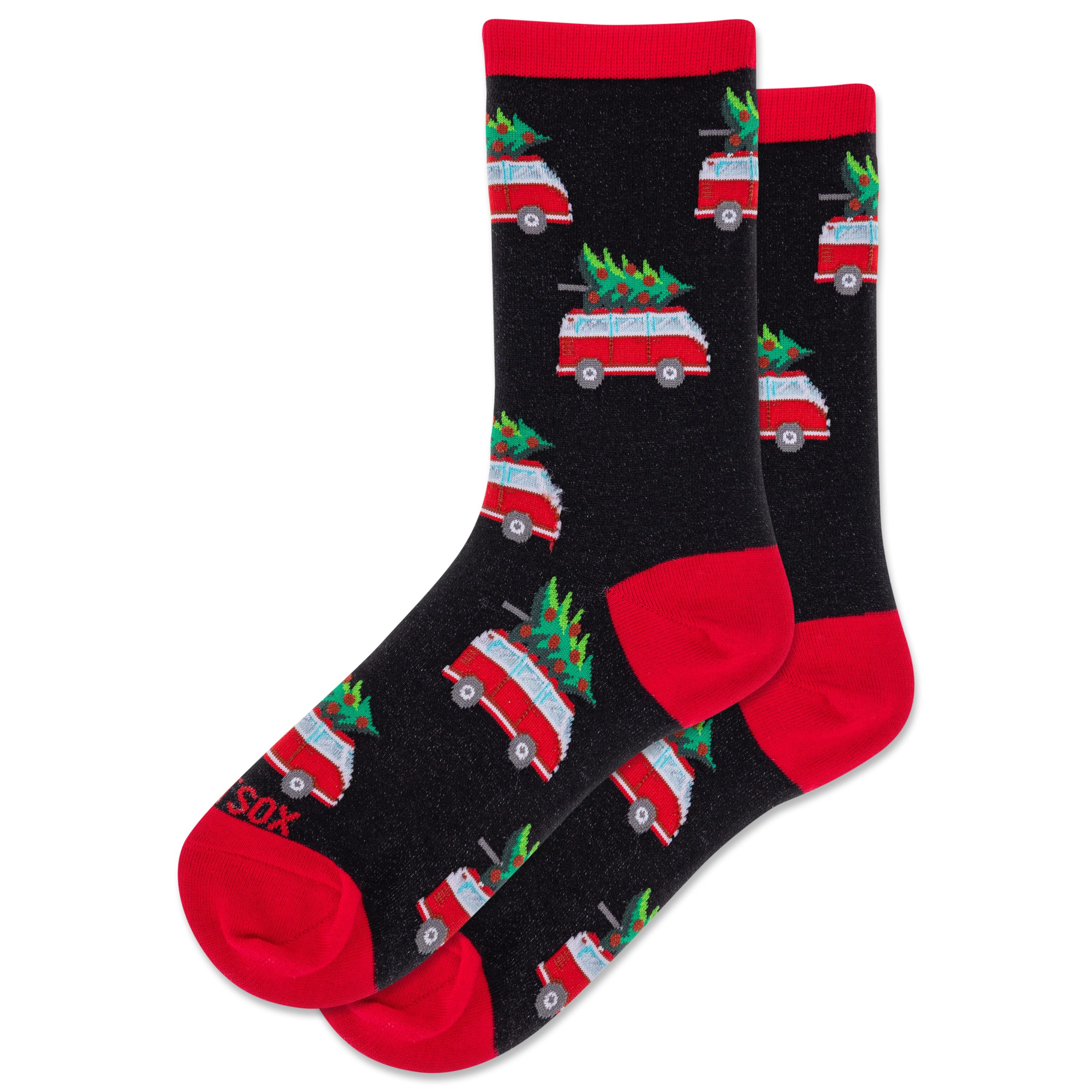 HOTSOX Women's Holiday Delivery Crew Socks