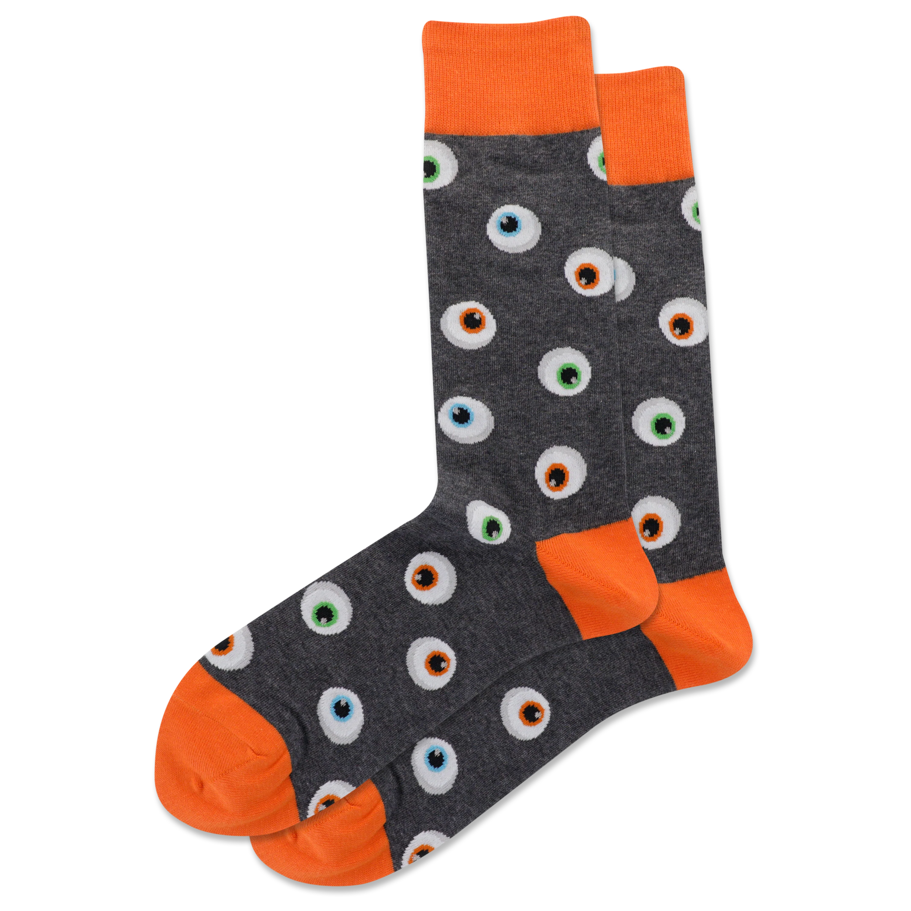 HOTSOX Men's Eyeballs Crew Socks