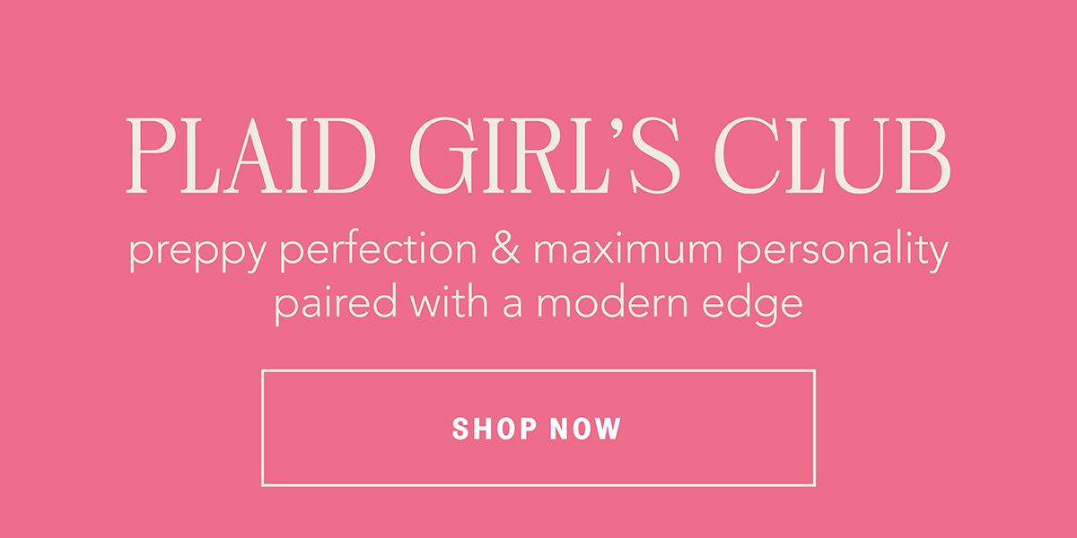 K.Bell Plaid Girl's Club Collection