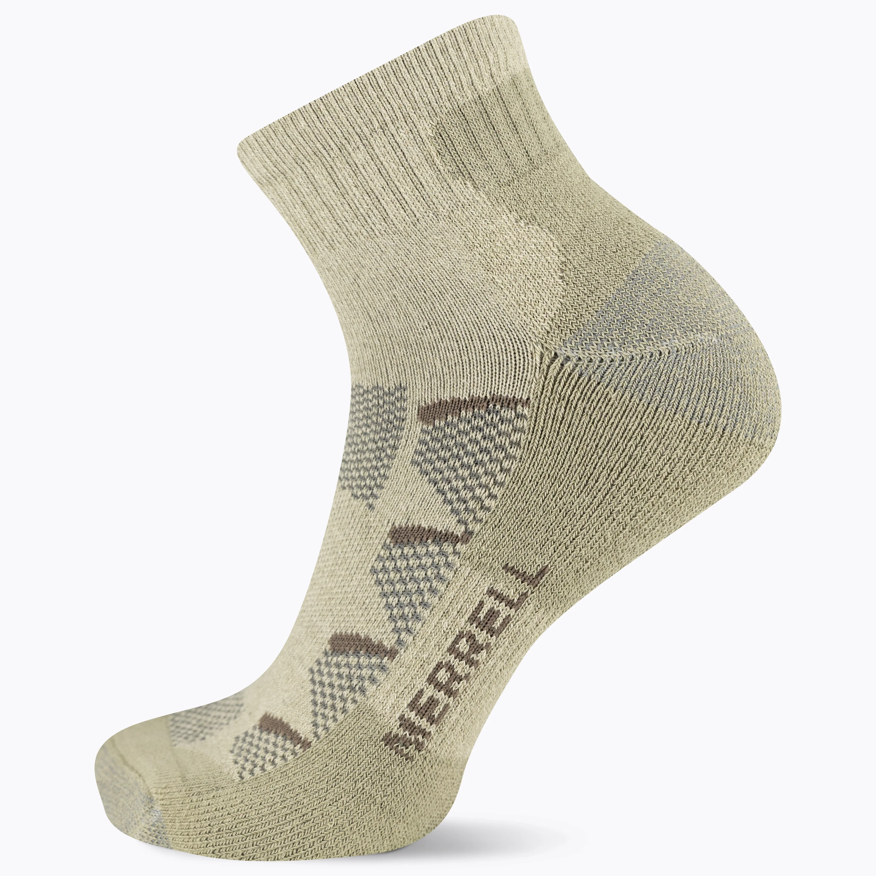 Merrell MOAB Midweight and Breathable Hiking Ankle Socks with Blister Protection and Sustainable Coolmax Fast Dry Moisture Wicking