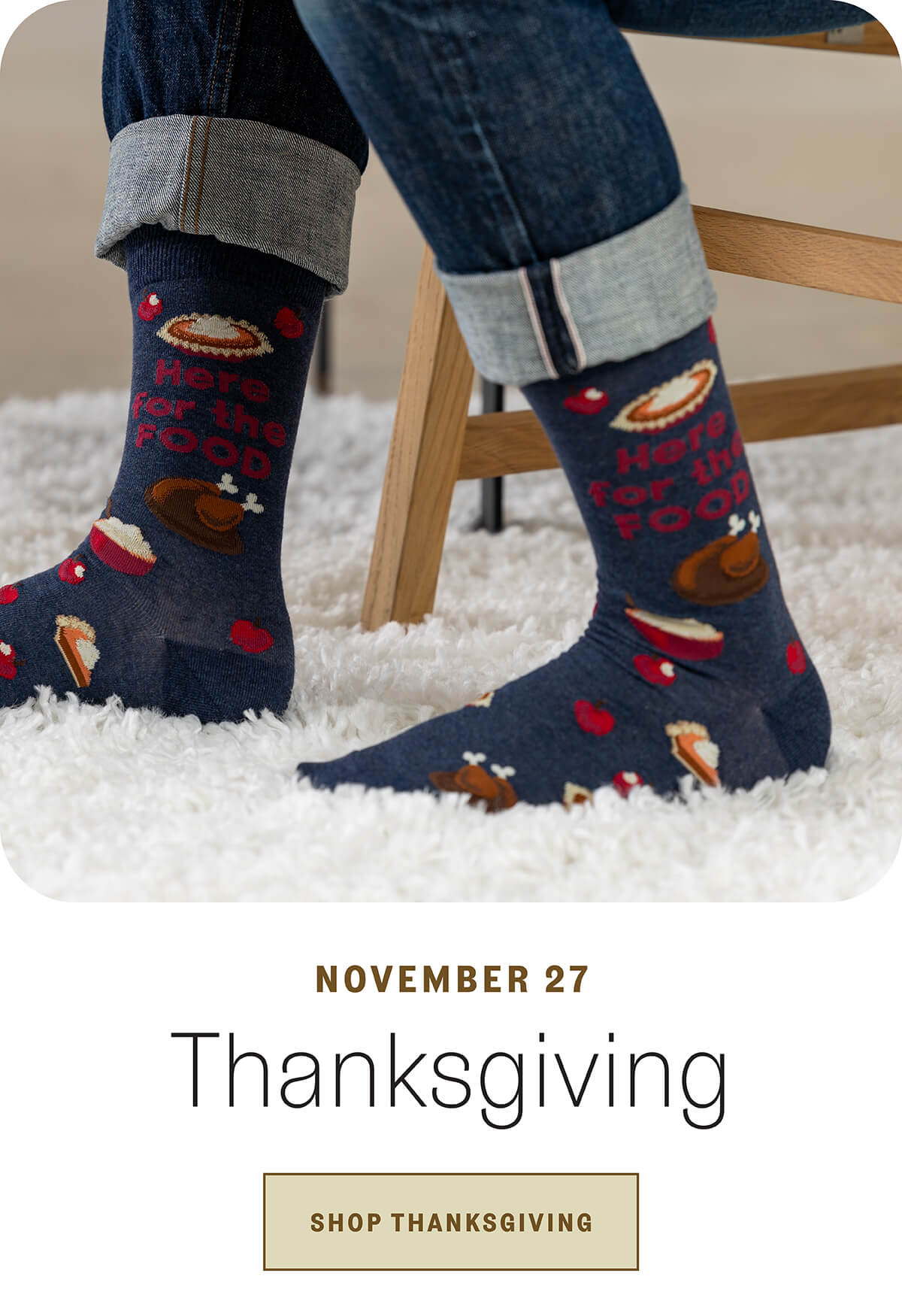 Thanksgiving socks