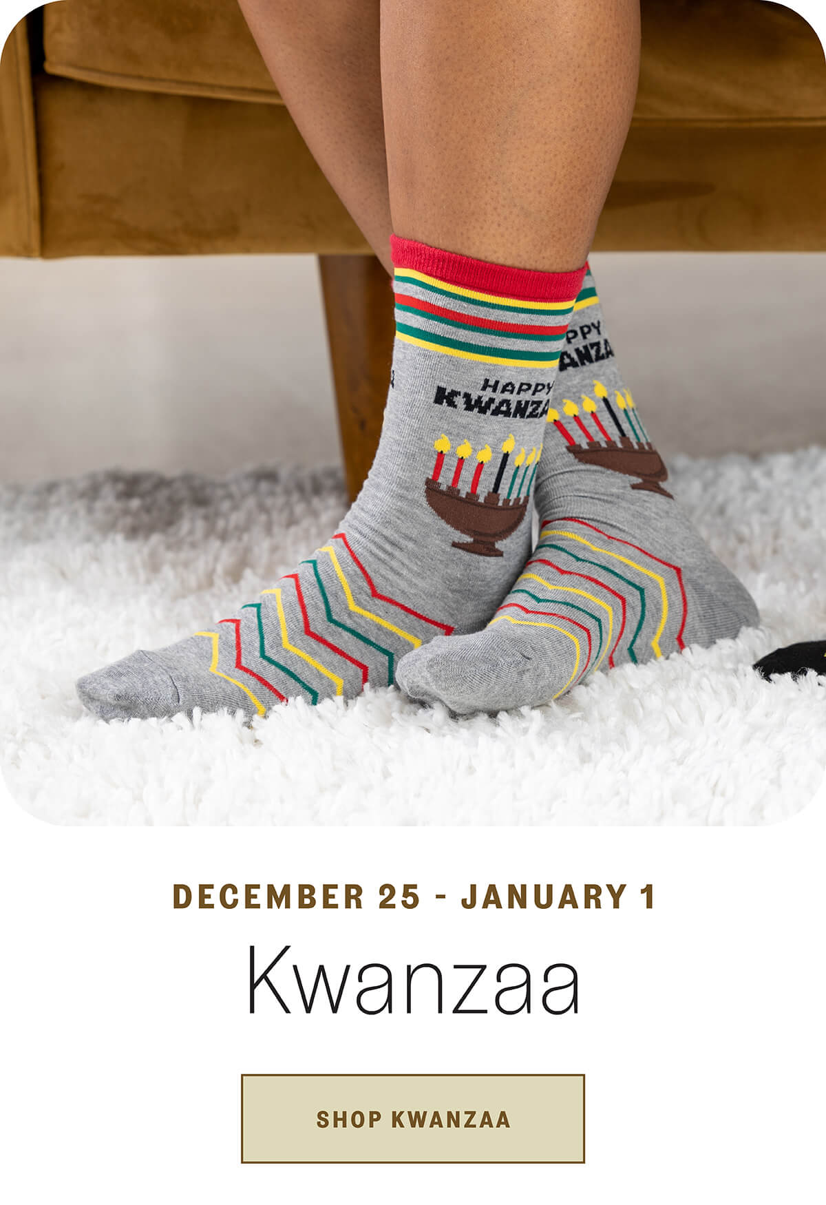 Kwanzaa socks