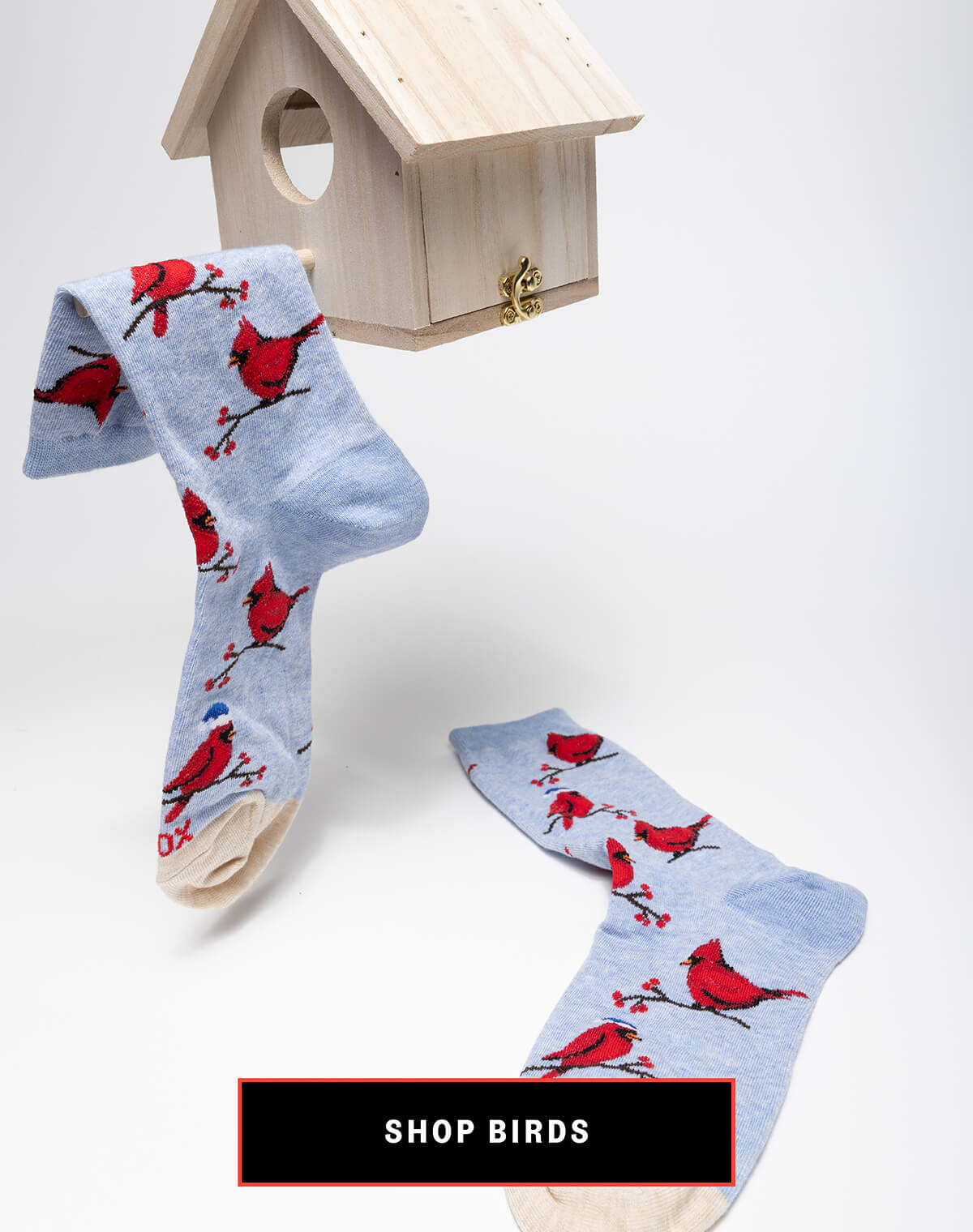 Bird and Insect Socks