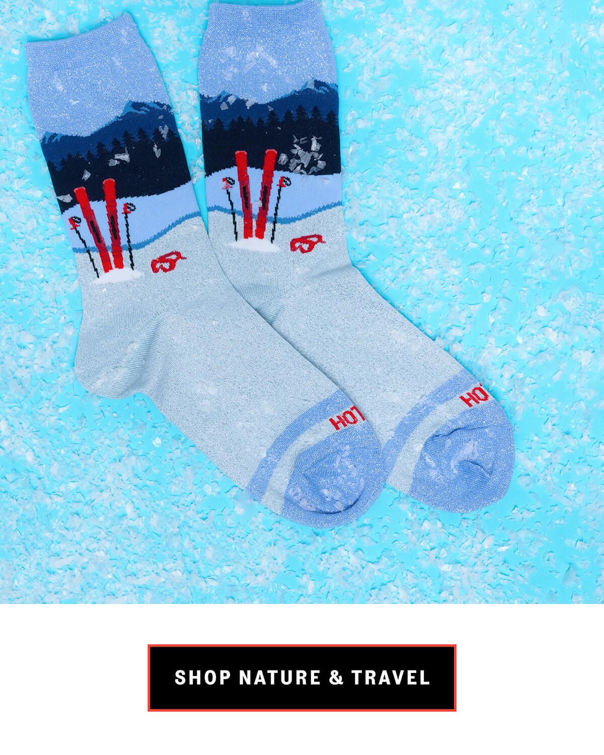 Shop nature and travel socks