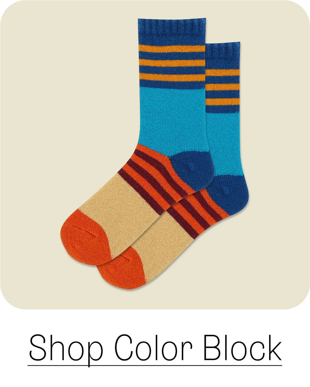 Shop Color Block Socks