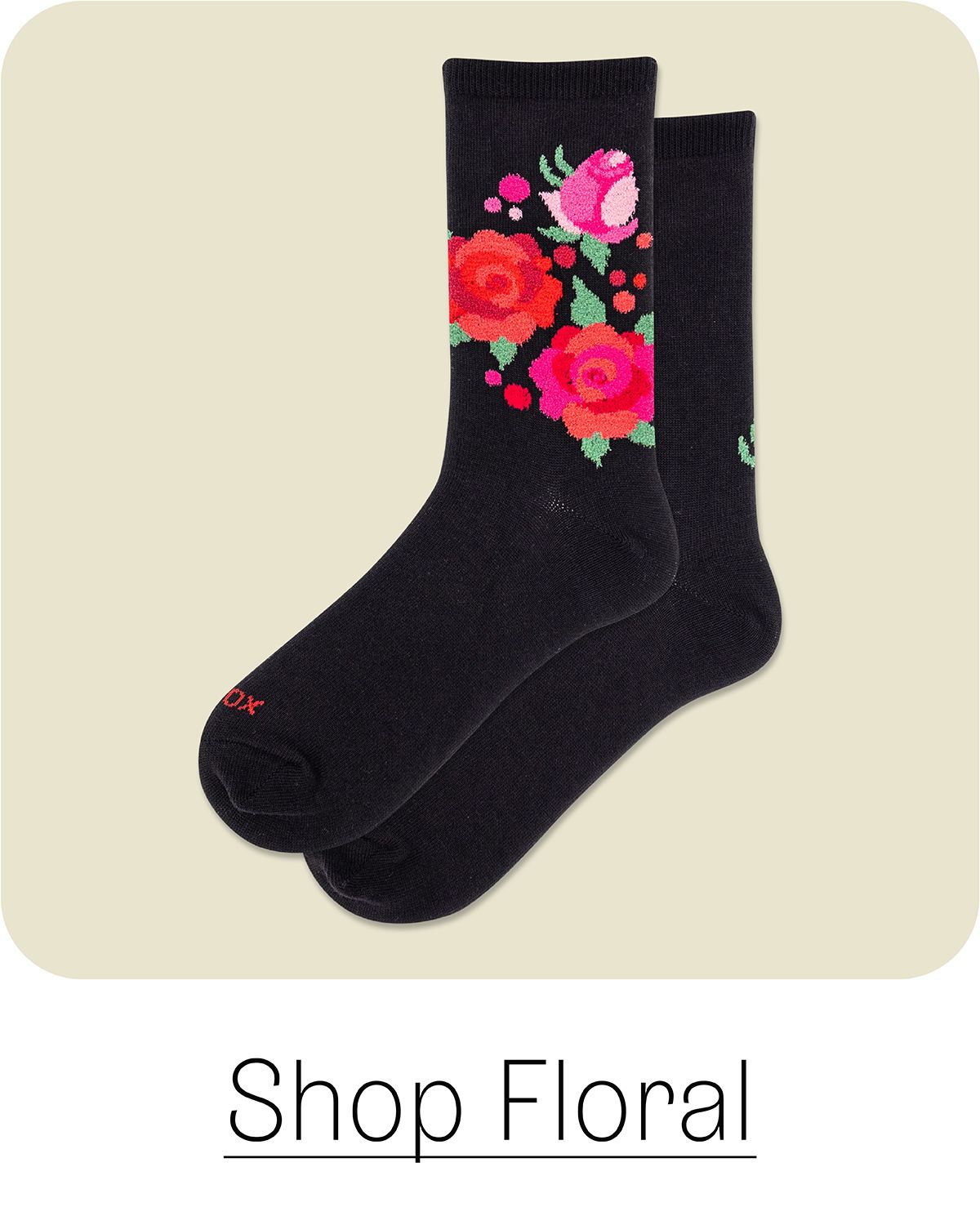 Shop Floral Socks