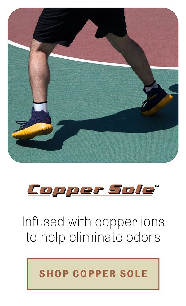 Shop Copper Sole Socks