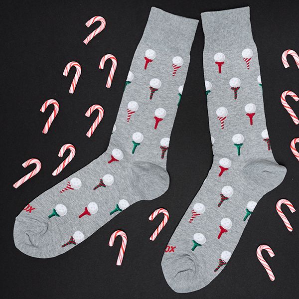 HOTSOX Men's Christmas Tee Crew Socks