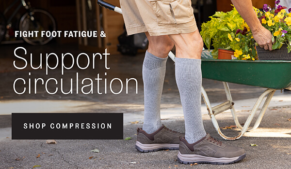 Shop compression socks that fight foot fatigue and support circulation