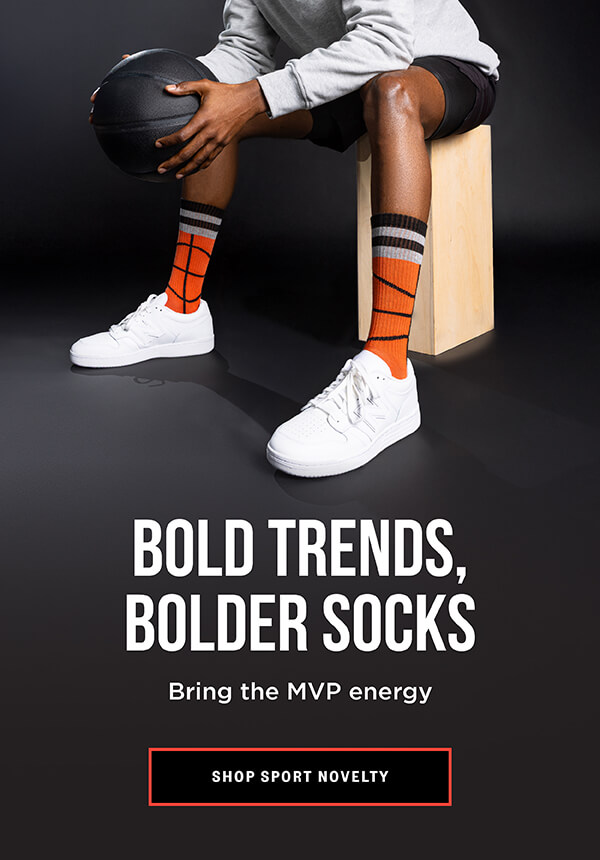Shop sports-themed novelty socks
