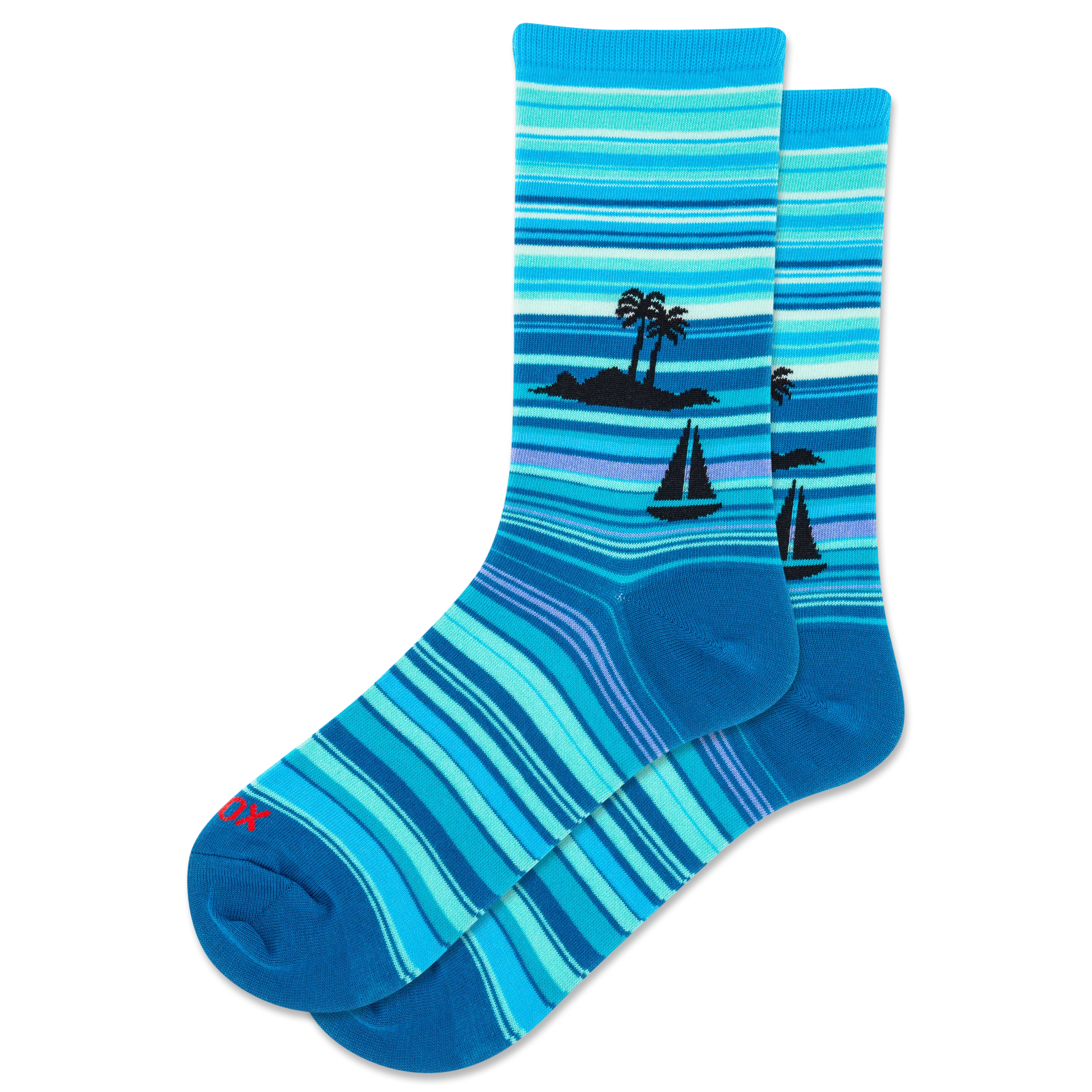 Image of HOTSOX Women's Tropical Scenic Crew
