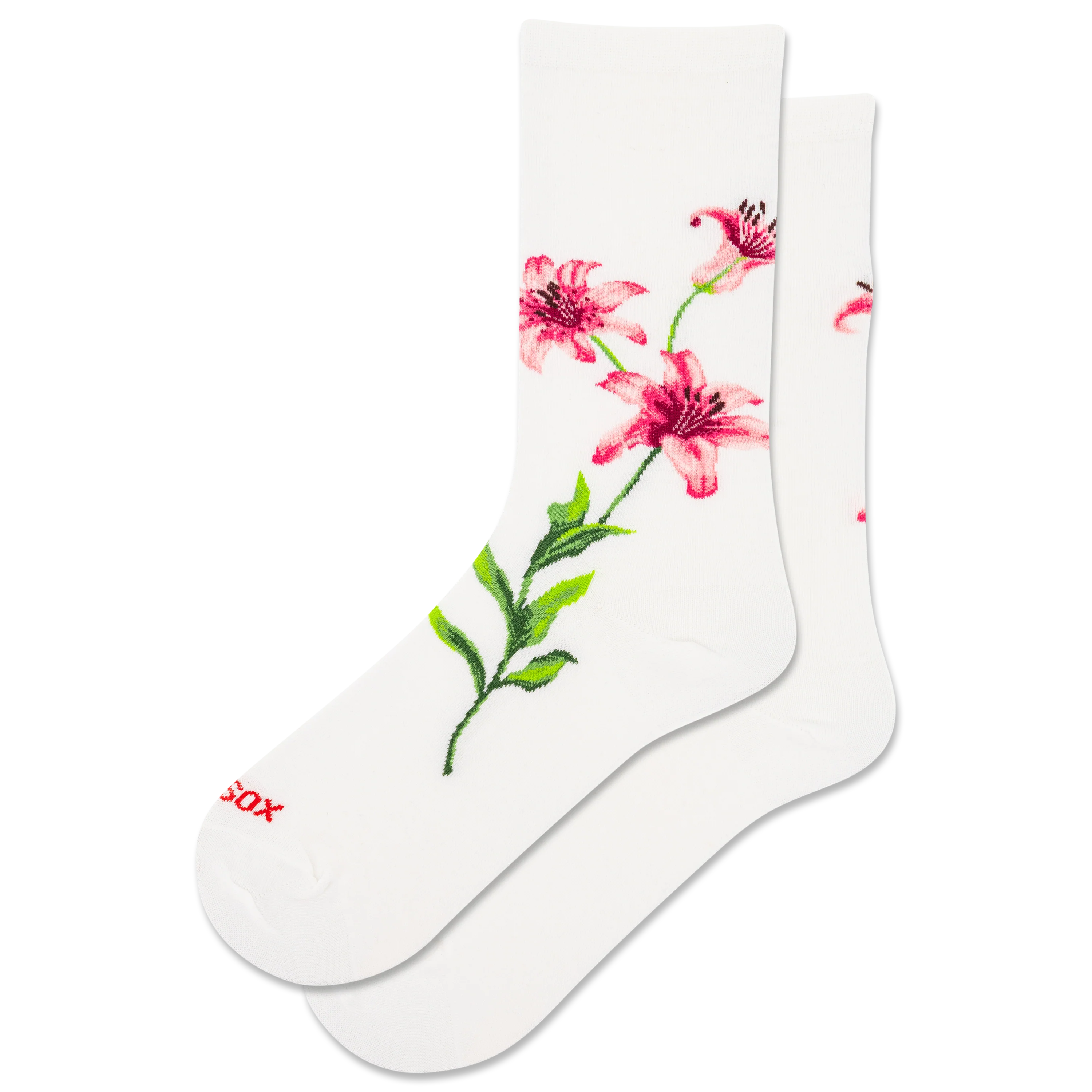 Image of HOTSOX Women's Lily Floral Crew