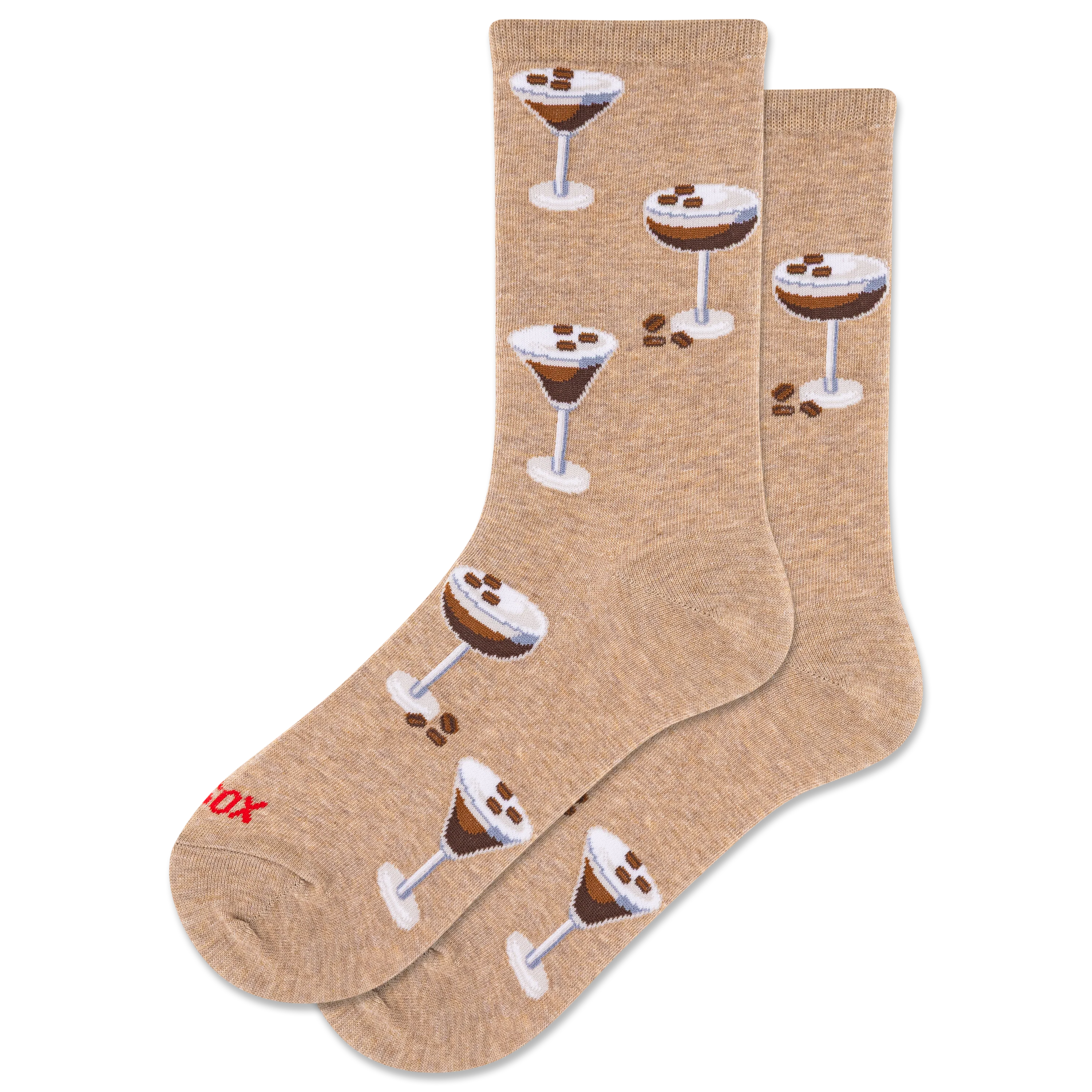 Image of HOTSOX Women's Espresso Martini Crew Socks